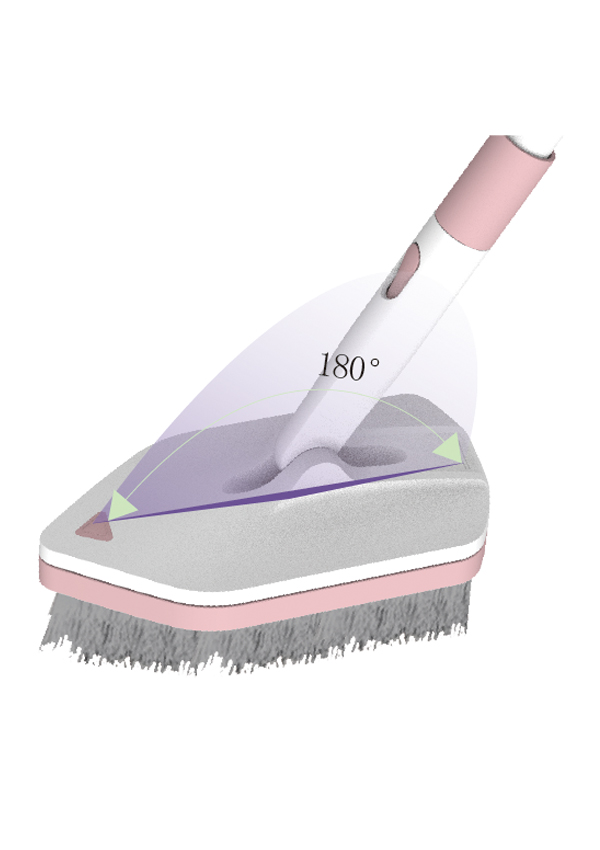 D4瓷砖清洁地板刷